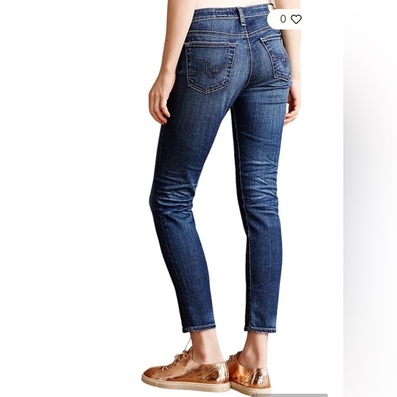 Adriano Goldschmied AG The Stevie Ankle Jeans slim straight ankle size 26 - Picture 2 of 11